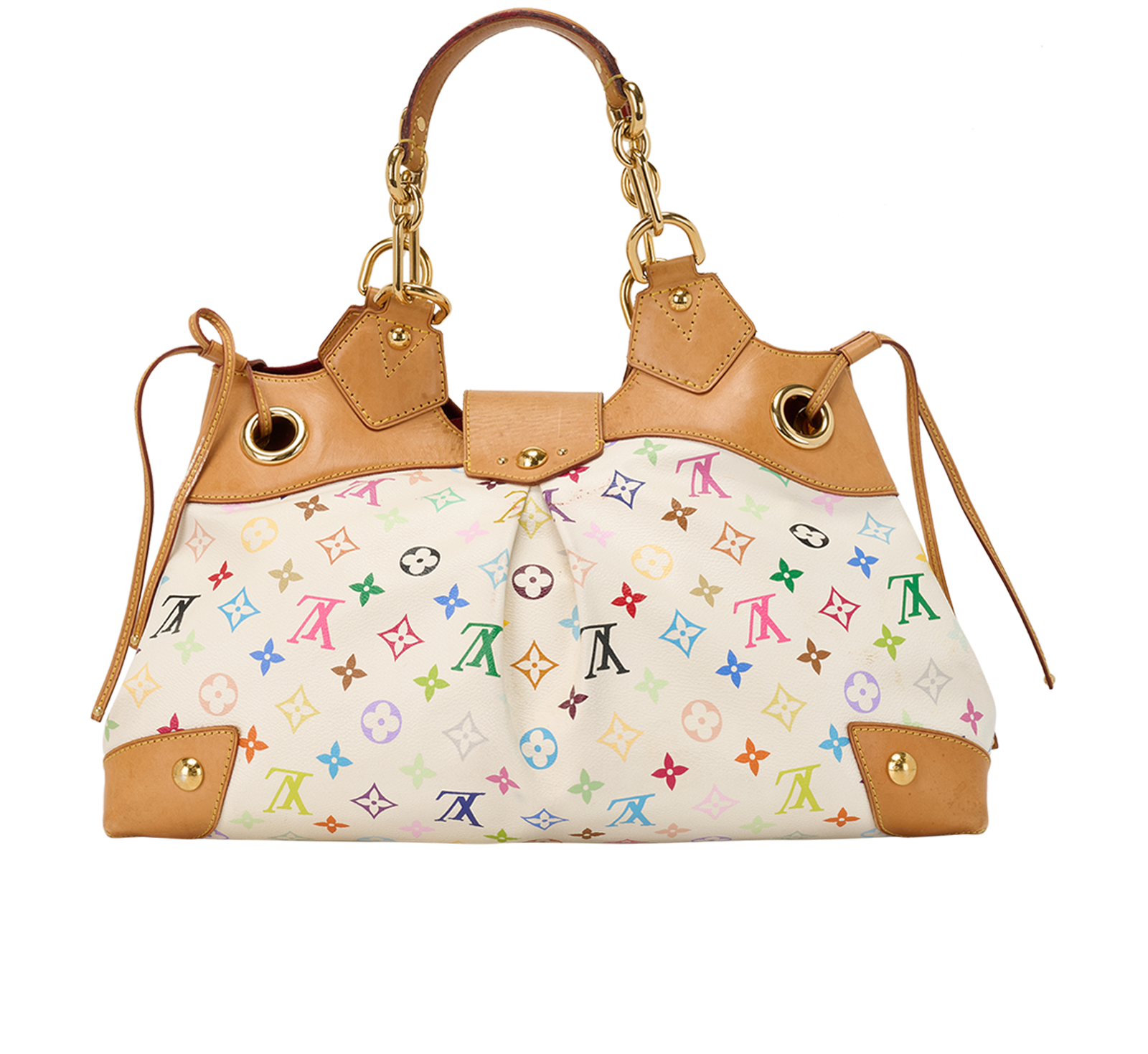 x Murakami Ursula Tote, &pound;595, Handbags, White, Canvas, Back view